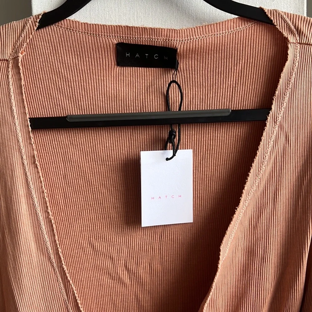 NWT Hatch maternity wrap dress - Picture 3 of 15